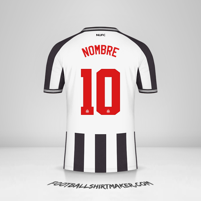 Jersey Newcastle United FC Cup 2023/2024 -  nombre - 10