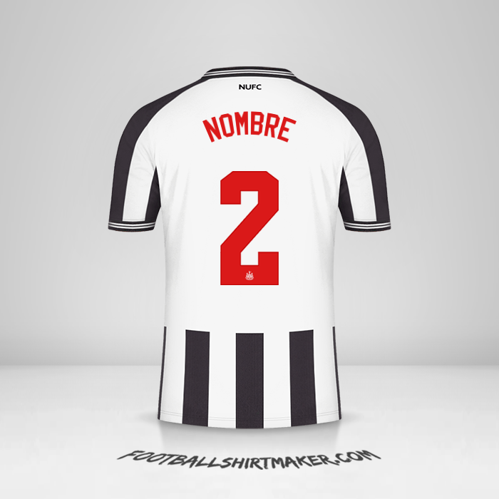 Jersey Newcastle United FC Cup 2023/2024 -  nombre - 2