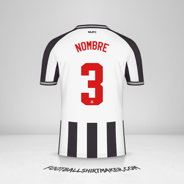 Jersey Newcastle United FC Cup 2023/2024 -  nombre - 3