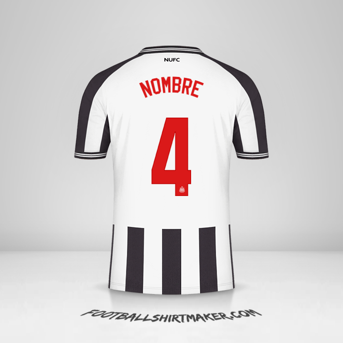 Jersey Newcastle United FC Cup 2023/2024 -  nombre - 4