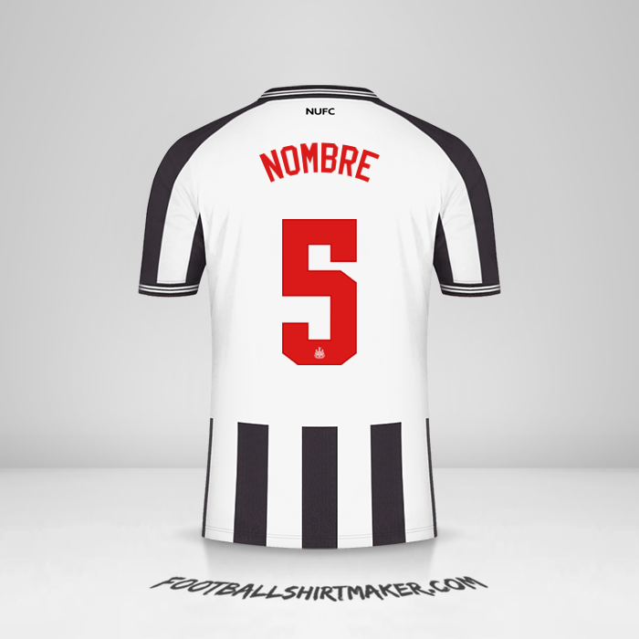 Jersey Newcastle United FC Cup 2023/2024 -  nombre - 5