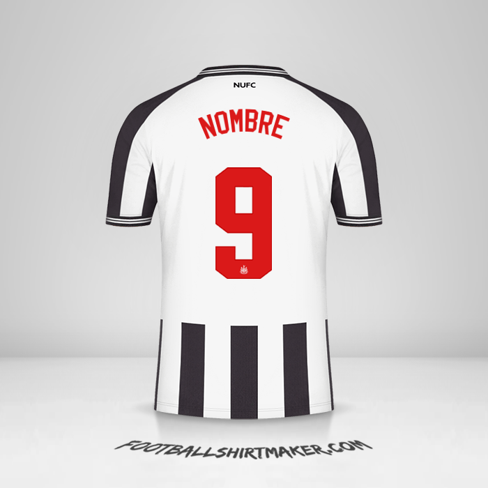 Camiseta Newcastle United FC Cup 2023/2024 -  nombre - 9