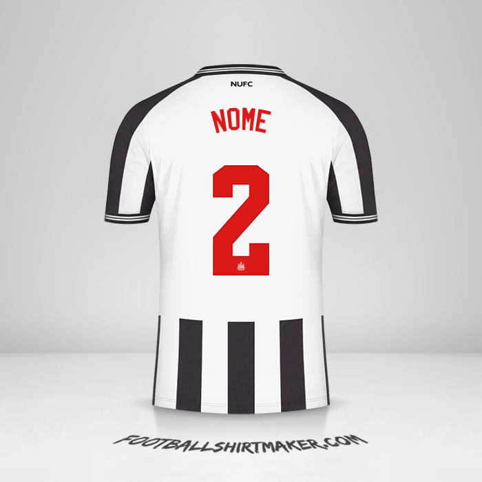 Maglia Newcastle United FC Cup 2023/2024 -  nome - 2