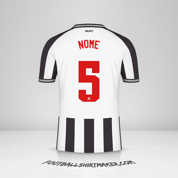 Camisa Newcastle United FC Cup 2023/2024 -  nome - 5