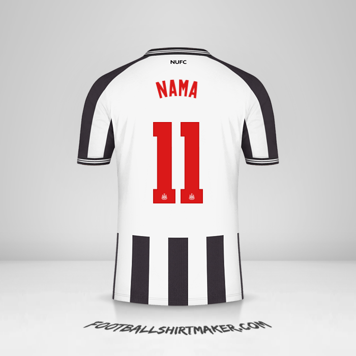 Jersey Newcastle United FC Cup 2023/2024 -  nama - 11