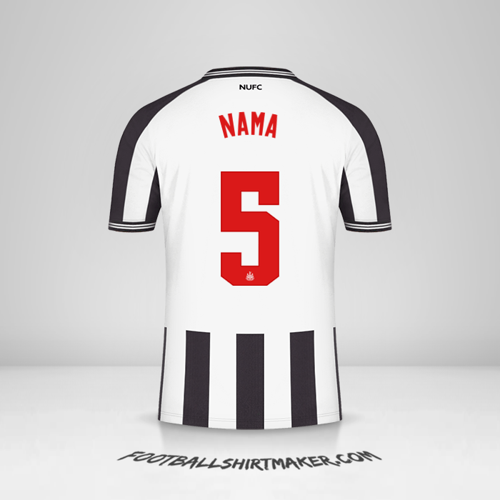 Jersey Newcastle United FC Cup 2023/2024 -  nama - 5