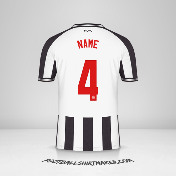 Trikot Newcastle United FC Cup 2023/2024 -  name - 4