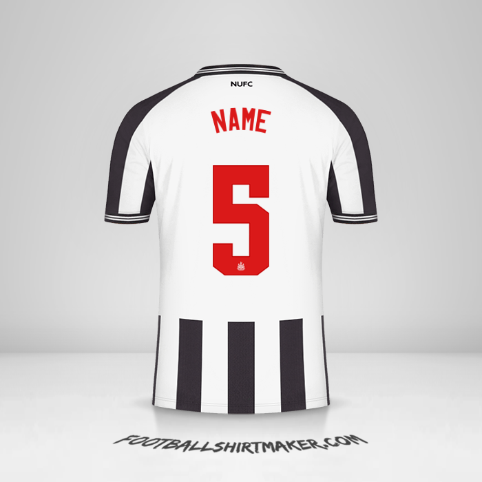 Jersey Newcastle United FC Cup 2023/2024 -  name - 5