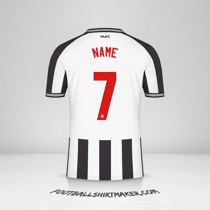 Trikot Newcastle United FC Cup 2023/2024 -  name - 7