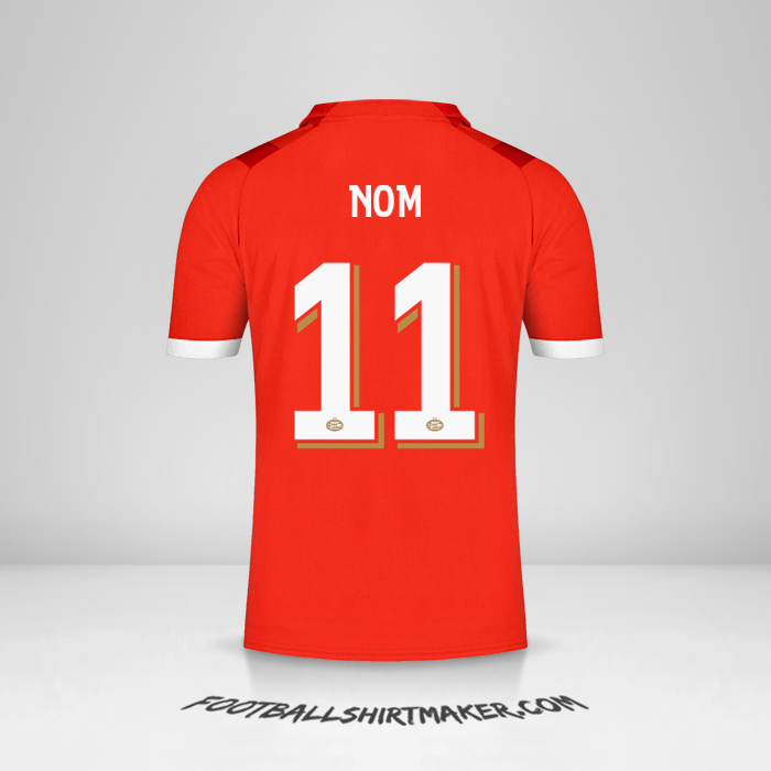 Maillot PSV Cup 2023/2024 -  nom - 11