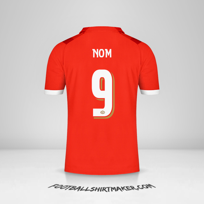 Maillot PSV Cup 2023/2024 -  nom - 9