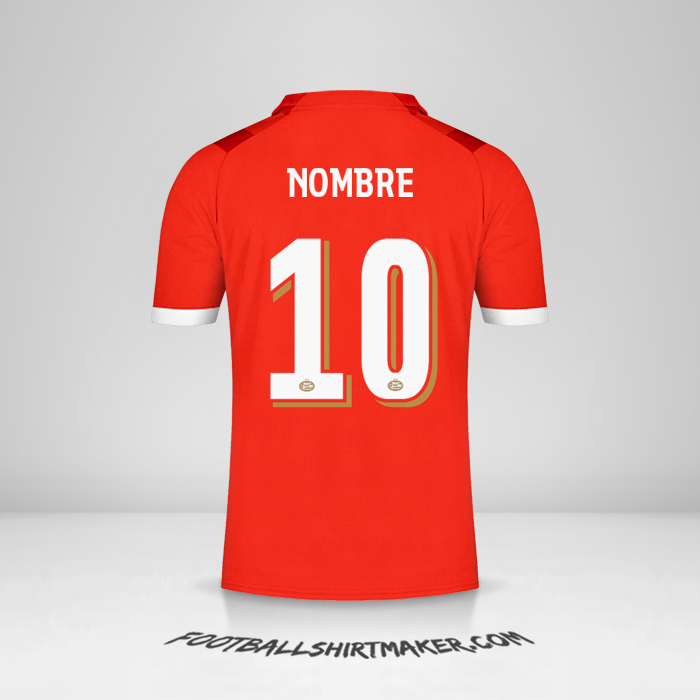 Jersey PSV Cup 2023/2024 -  nombre - 10