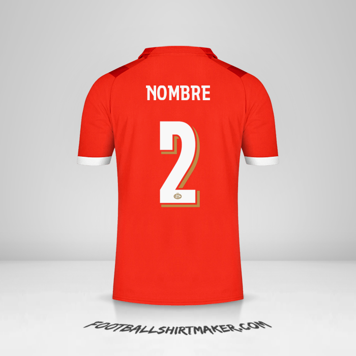 Jersey PSV Cup 2023/2024 -  nombre - 2