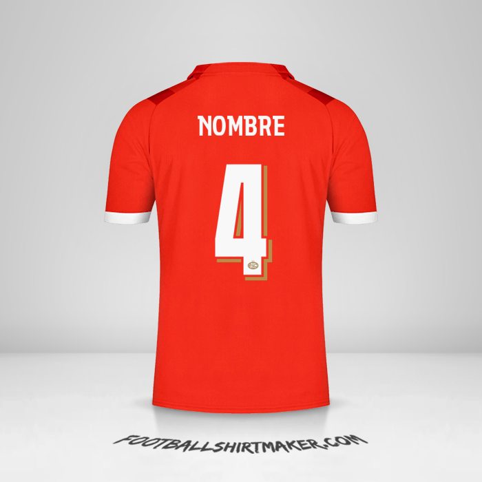 Jersey PSV Cup 2023/2024 -  nombre - 4