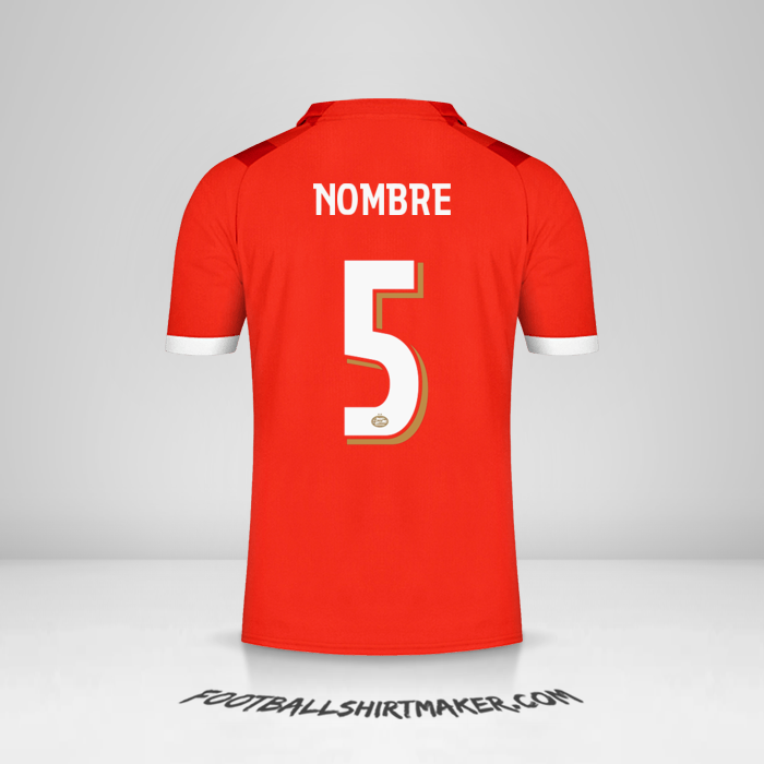 Jersey PSV Cup 2023/2024 -  nombre - 5