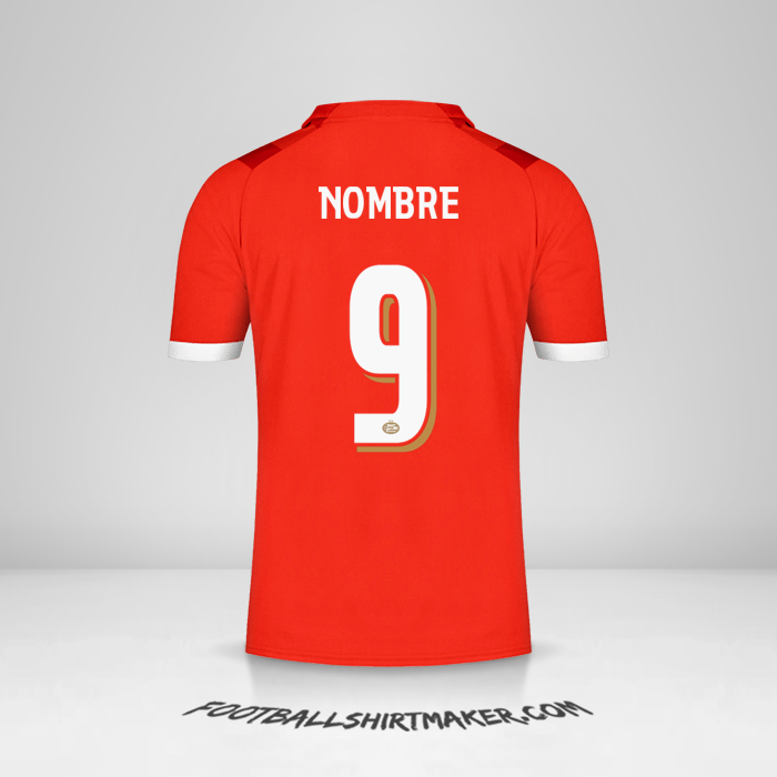 Jersey PSV Cup 2023/2024 -  nombre - 9