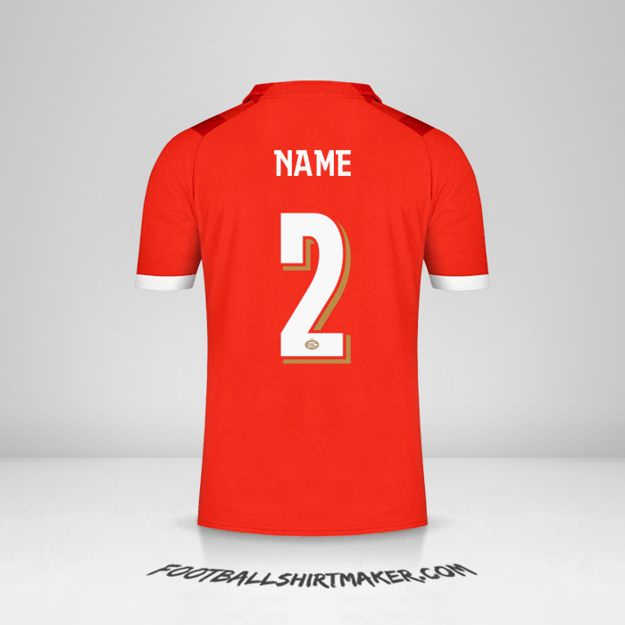 Jersey PSV Cup 2023/2024 -  name - 2