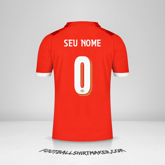 Camisa PSV Cup 2023/2024 -  seu nome - 0