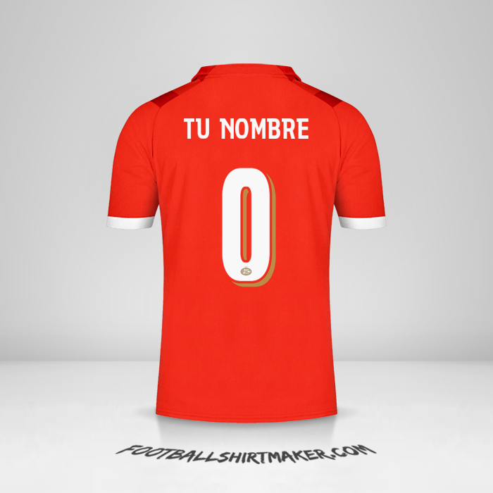 Jersey PSV Cup 2023/2024 -  tu nombre - 0
