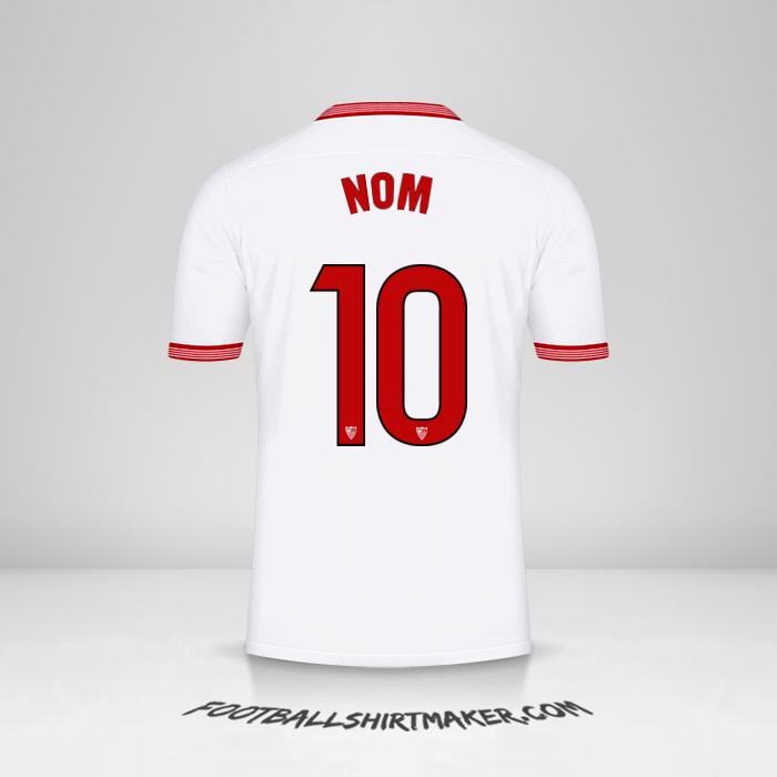 Maillot Sevilla FC 2023/2024 -  nom - 10