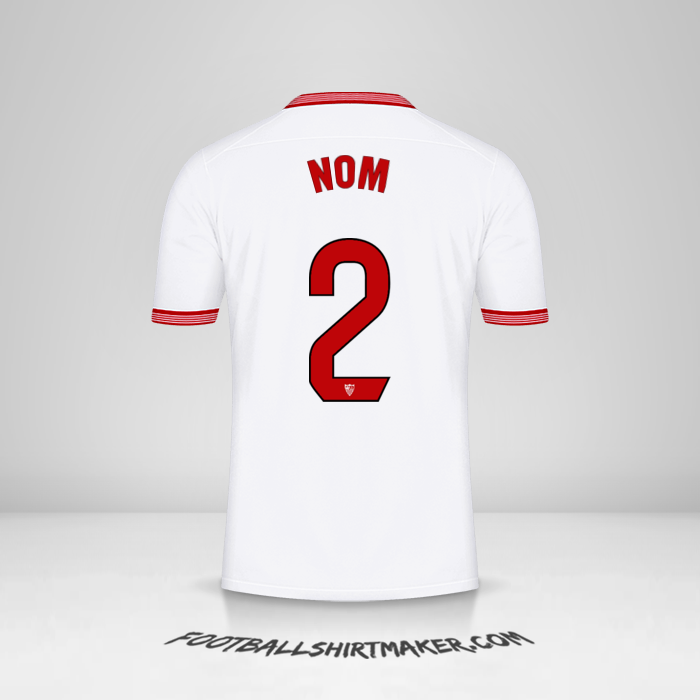 Maillot Sevilla FC 2023/2024 -  nom - 2