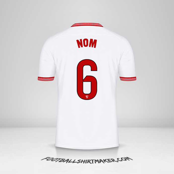 Maillot Sevilla FC 2023/2024 -  nom - 6