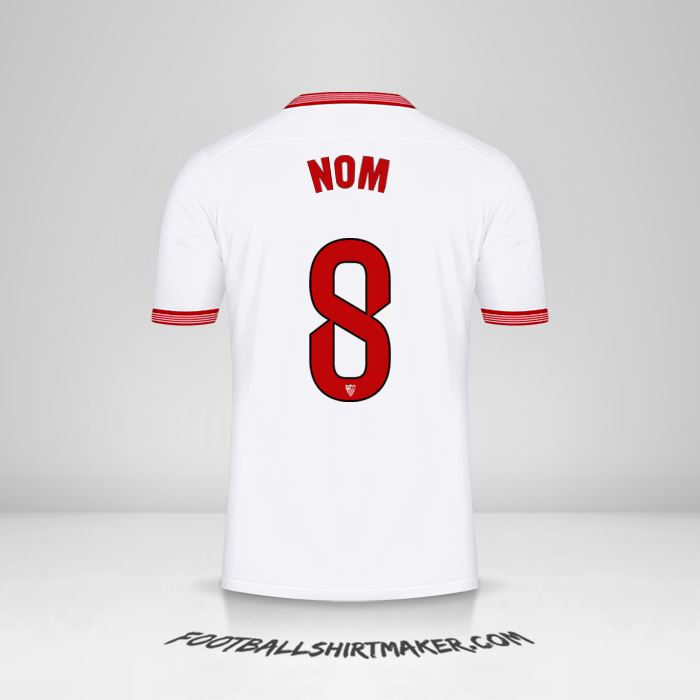 Maillot Sevilla FC 2023/2024 -  nom - 8