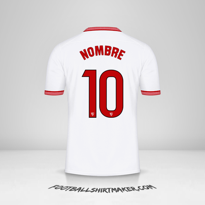 Jersey Sevilla FC 2023/2024 -  nombre - 10