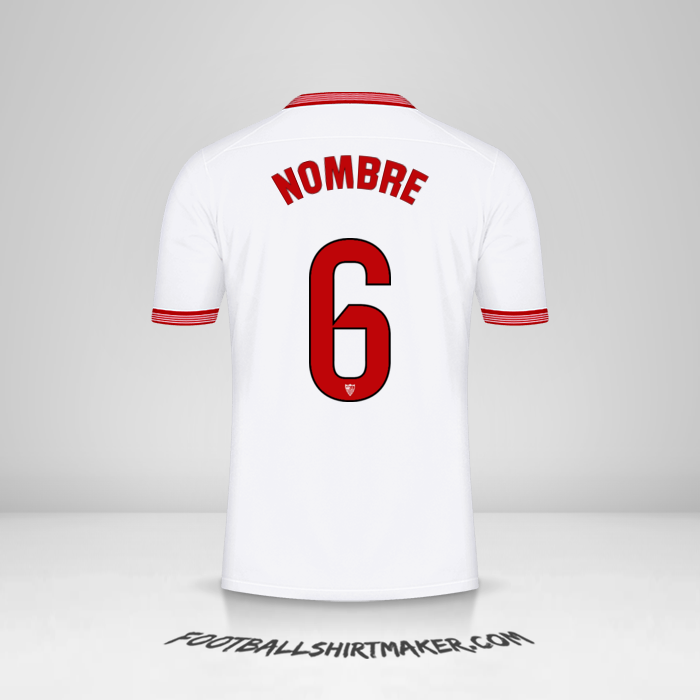 Jersey Sevilla FC 2023/2024 -  nombre - 6