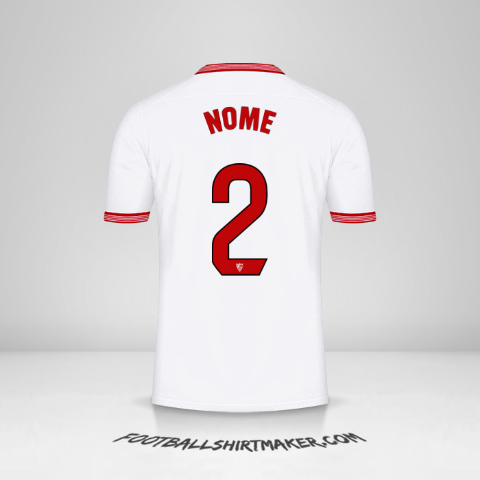 Maglia Sevilla FC 2023/2024 -  nome - 2