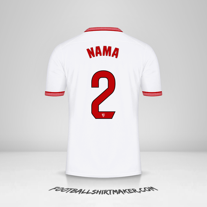 Jersey Sevilla FC 2023/2024 -  nama - 2