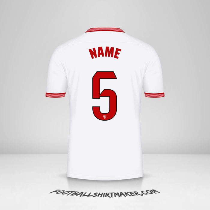 Trikot Sevilla FC 2023/2024 -  name - 5
