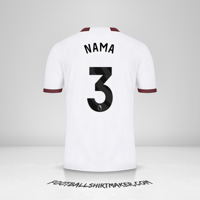 Jersey Manchester City 2023/2024 Alternatif -  nama - 3