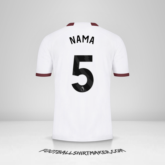 Jersey Manchester City 2023/2024 Alternatif -  nama - 5