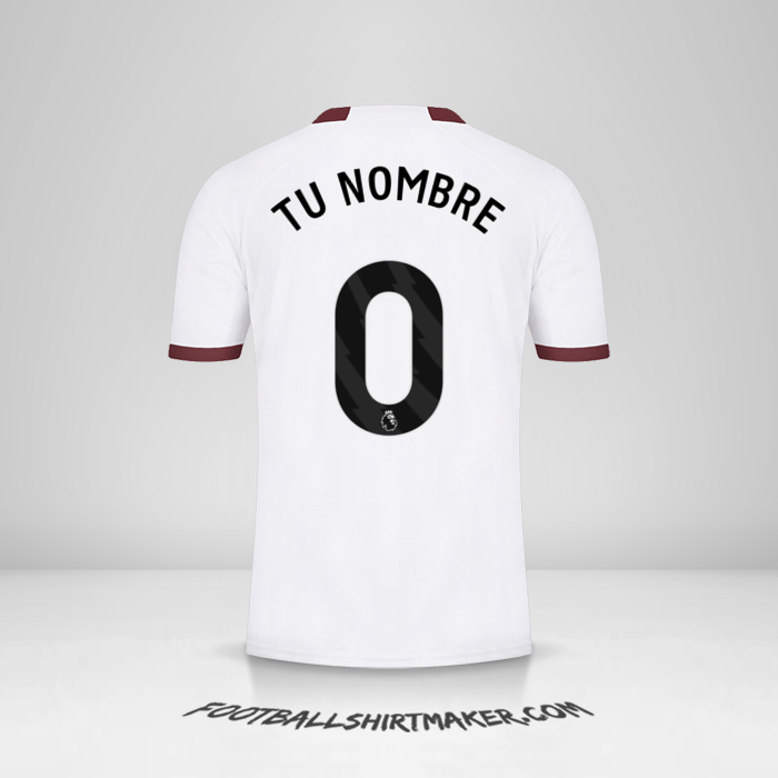 Camiseta Manchester City 2023/2024 II -  tu nombre - 0