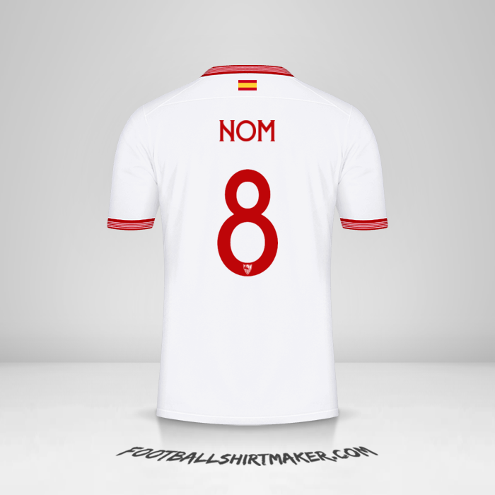 Maillot Sevilla FC Cup 2023/2024 -  nom - 8