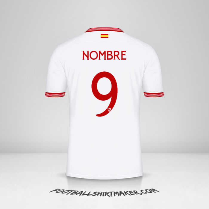 Camiseta Sevilla FC Cup 2023/2024 -  nombre - 9