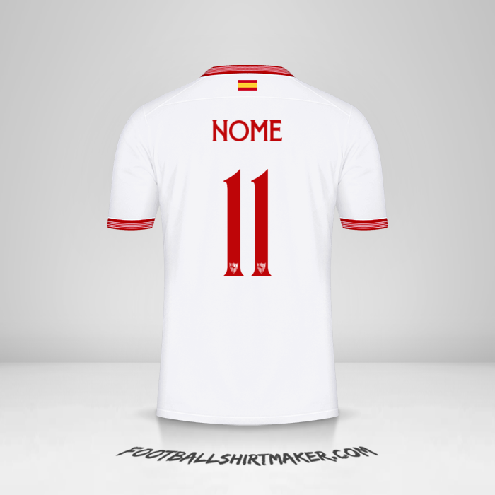Maglia Sevilla FC Cup 2023/2024 -  nome - 11