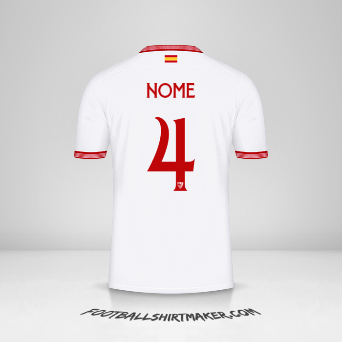 Maglia Sevilla FC Cup 2023/2024 -  nome - 4