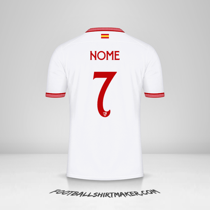 Maglia Sevilla FC Cup 2023/2024 -  nome - 7