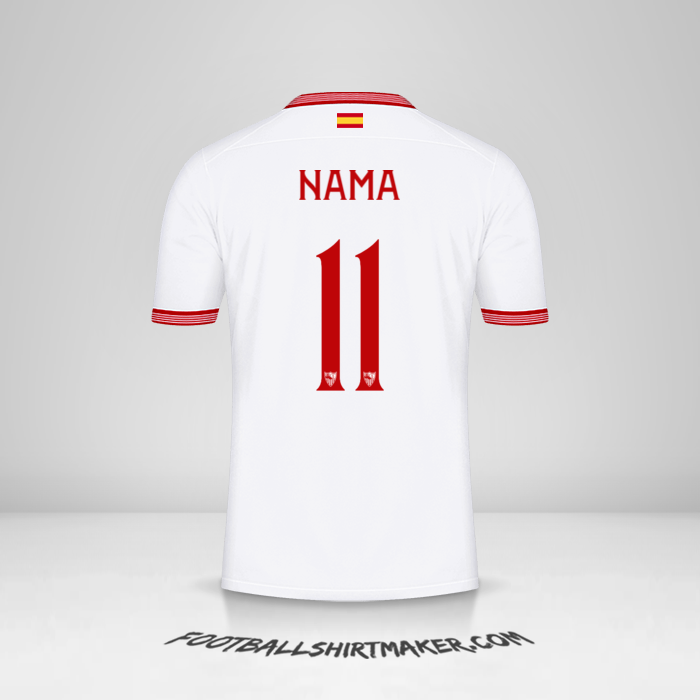 Jersey Sevilla FC Cup 2023/2024 -  nama - 11