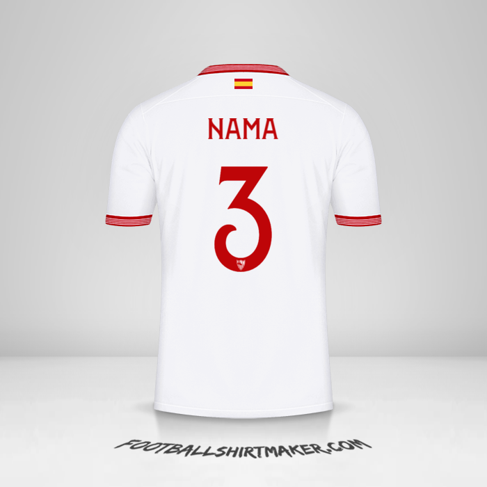 Jersey Sevilla FC Cup 2023/2024 -  nama - 3