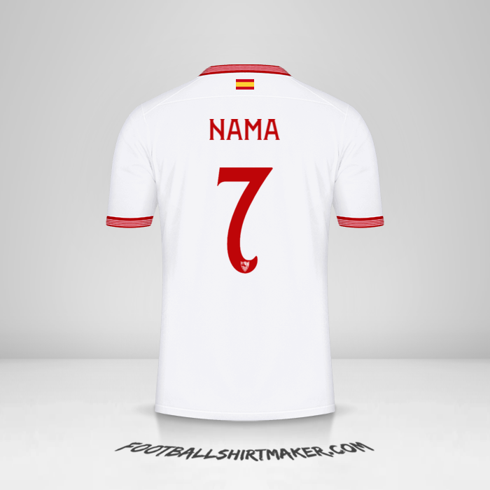 Jersey Sevilla FC Cup 2023/2024 -  nama - 7