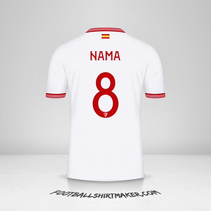 Jersey Sevilla FC Cup 2023/2024 -  nama - 8