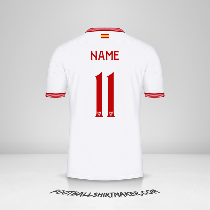 Trikot Sevilla FC Cup 2023/2024 -  name - 11