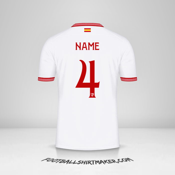Trikot Sevilla FC Cup 2023/2024 -  name - 4