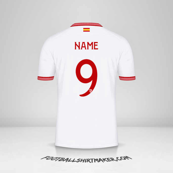 Trikot Sevilla FC Cup 2023/2024 -  name - 9