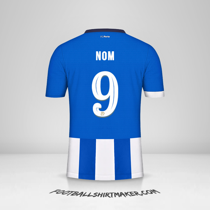 Maillot FC Porto UCL 2023/2024 -  nom - 9