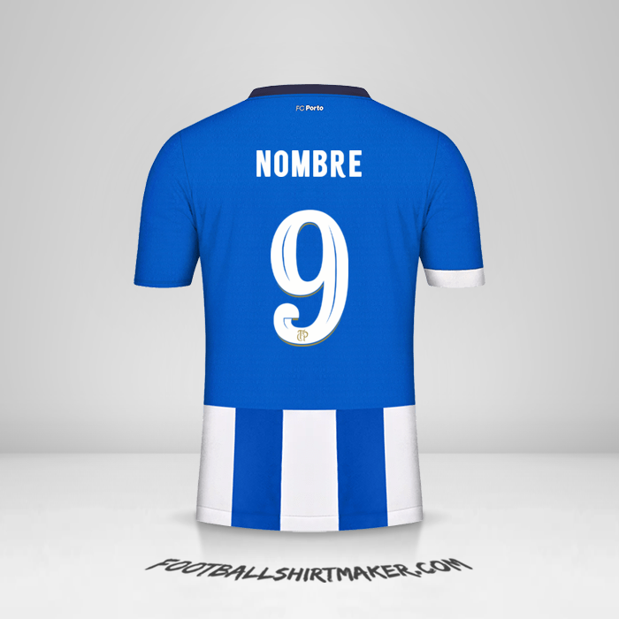 Camiseta FC Porto UCL 2023/2024 -  nombre - 9
