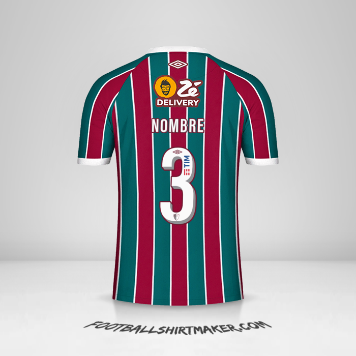 Jersey Fluminense 2023/2024 -  nombre - 3